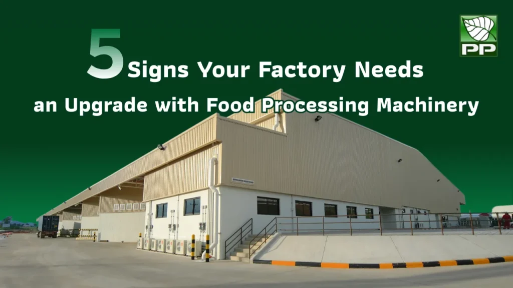 Food processing machines that help upgrade SME factories